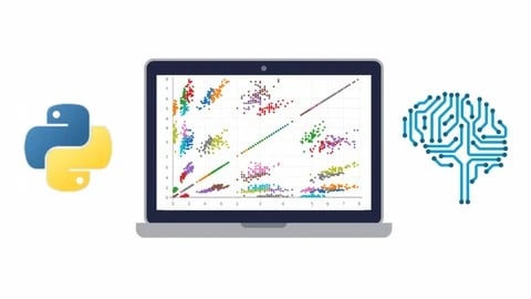 Official course cover for Python for Data Science and Machine Learning Bootcamp